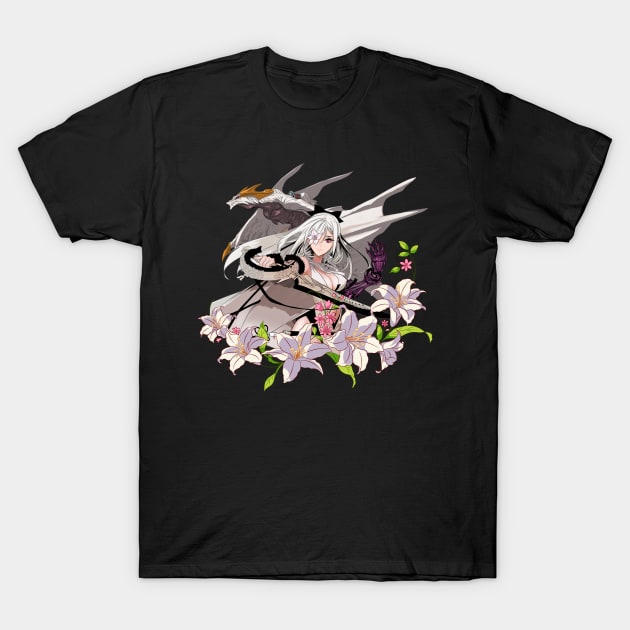 Lady and Dragon T-Shirt by PCMdesigner